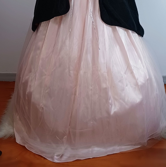 Vintage Scott McClintock Blush Princess Gown - Picture 8 of 8